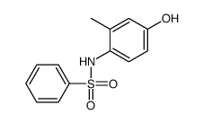 N-(4-hydroxy-2-methylphenyl)benzenesulfonamide结构式