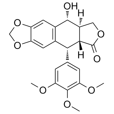 Podophyllotoxin Structure