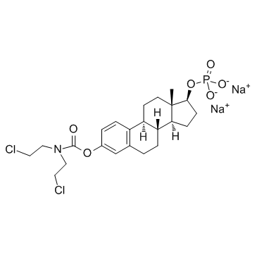 雌莫司汀磷酸钠结构式
