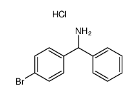 (4-溴苯基)(苯基)甲胺盐酸盐结构式