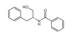 N-benzoyl-D-phenylalaninol Structure