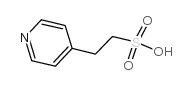 2-(4-Pyridyl)ethanesulfonic Acid Structure
