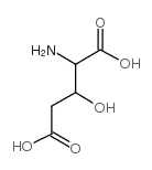 3-hydroxyglutamic acid Structure