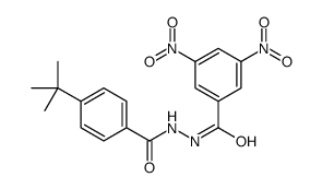 N'-(4-tert-butylbenzoyl)-3,5-dinitrobenzohydrazide Structure