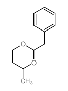 2-benzyl-4-methyl-1,3-dioxane结构式