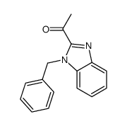 1-(1-BENZYL-1H-BENZOIMIDAZOL-2-YL)-ETHANONE structure