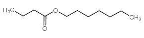 丁酸庚酯结构式