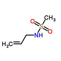 N-Allylmethanesulfonamide Structure