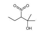2-methyl-3-nitropentan-2-ol Structure