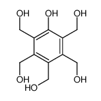 2,3,4,5,6-pentakis(hydroxymethyl)phenol Structure