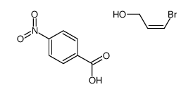 3-bromoprop-2-en-1-ol,4-nitrobenzoic acid Structure