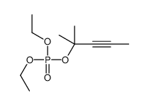 diethyl 2-methylpent-3-yn-2-yl phosphate Structure