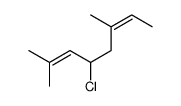 4-chloro-2,6-dimethylocta-2,6-diene Structure