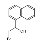 2-bromo-1-(1-naphthyl)ethanol Structure