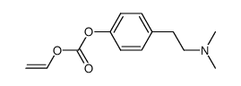 4-(2-(dimethylamino)ethyl)phenyl vinyl carbonate Structure