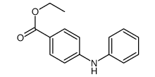 4-苯胺基苯甲酸乙酯结构式