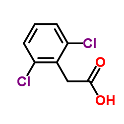 2,6-Dichlorophenylacetic acid structure