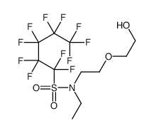 Poly(oxy-1,2-ethanediyl), .alpha.-2-ethyl(undecafluoropentyl)sulfonylaminoethyl-.omega.-hydroxy-结构式