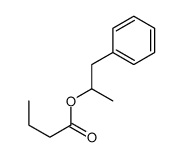 丁酸Alpha-甲基苯乙酯结构式