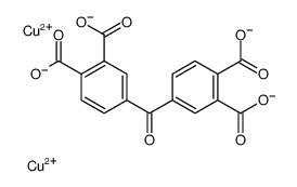 dicopper,4-(3,4-dicarboxylatobenzoyl)phthalate Structure