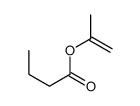 prop-1-en-2-yl butanoate结构式