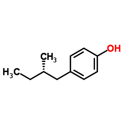 (S)-(+)-4-(2-Methylbutyl)phenol structure