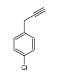 1-Chloro-4-prop-2-ynyl-benzene Structure