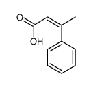 3-phenylbut-2-enoic acid结构式