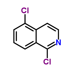 1,5-二氯异喹啉结构式