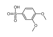 3,4-dimethoxybenzenesulfonic acid Structure