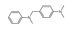 N-(4-dimethylaminobenzyl)-N-methylaniline结构式