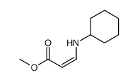 methyl 3-(cyclohexylamino)prop-2-enoate Structure