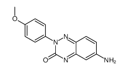 6-amino-2-(4-methoxyphenyl)-1,2,4-benzotriazin-3-one结构式