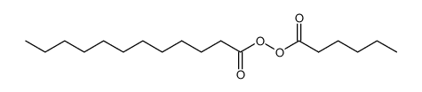 dodecanoyl hexanoyl peroxide结构式