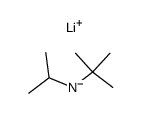 lithium N-tert-butylisopropylamide结构式