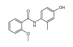 Benzamide, N-(4-hydroxy-2-methylphenyl)-2-methoxy- (9CI) Structure