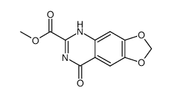 methyl 8-oxo-5,8-dihydro-[1,3]dioxolo[4,5-g]quinazoline-6-carboxylate Structure