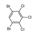 1,5-dibromo-2,3,4-trichlorobenzene结构式