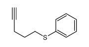 pent-4-ynylsulfanylbenzene Structure