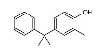 2-methyl-4-(2-phenylpropan-2-yl)phenol结构式