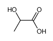 2-hydroxypropionic acid Structure