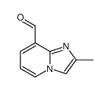 IMidazo[1,2-a]pyridine-8-carboxaldehyde, 2-Methyl- Structure