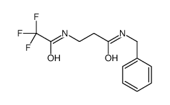 N-benzyl-3-[(2,2,2-trifluoroacetyl)amino]propanamide Structure
