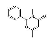 3,6-dimethyl-2-phenyl-2H-1,3-oxazin-4-one结构式