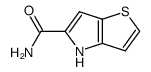 4H-thieno[3,2-b]pyrrole-5-carboxylic acid amide结构式