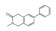 2-methyl-6-phenyl-1,4-dihydroisoquinolin-3-one Structure