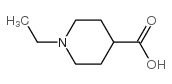 1-乙基哌啶-4-羧酸结构式