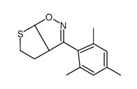 3-(2,4,6-trimethylphenyl)-3a,4,5,6a-tetrahydrothieno[3,2-d][1,2]oxazole Structure