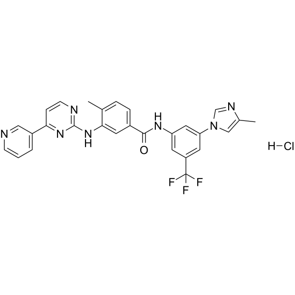 Nilotinib hydrochloride anhydrous picture
