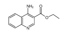 4-氨基喹啉-3-羧酸乙酯结构式